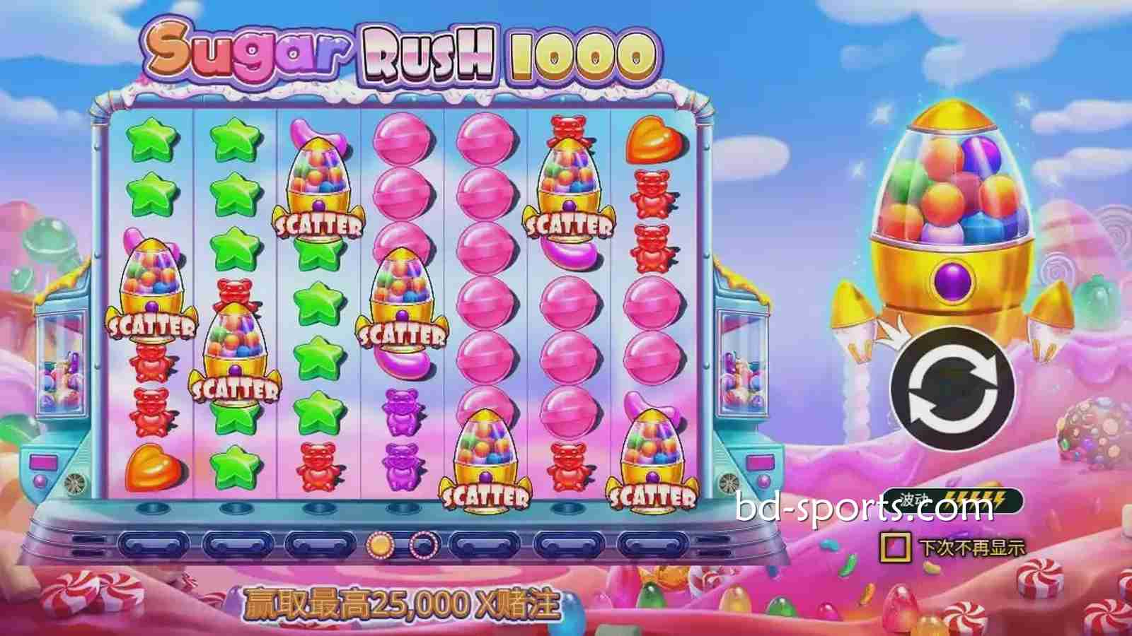 牛八体育：《极速糖果1000》游戏带你进入甜蜜的糖果世界