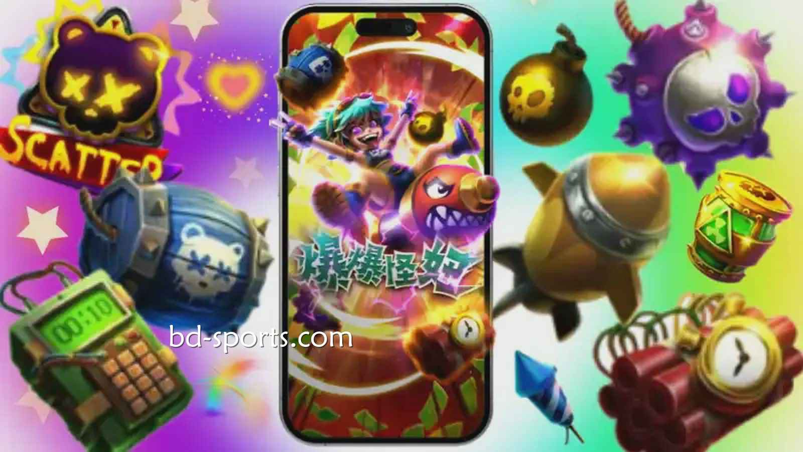 《爆爆怪妞》老虎机奖金最高达51000倍,牛八玩家一定得玩!!!